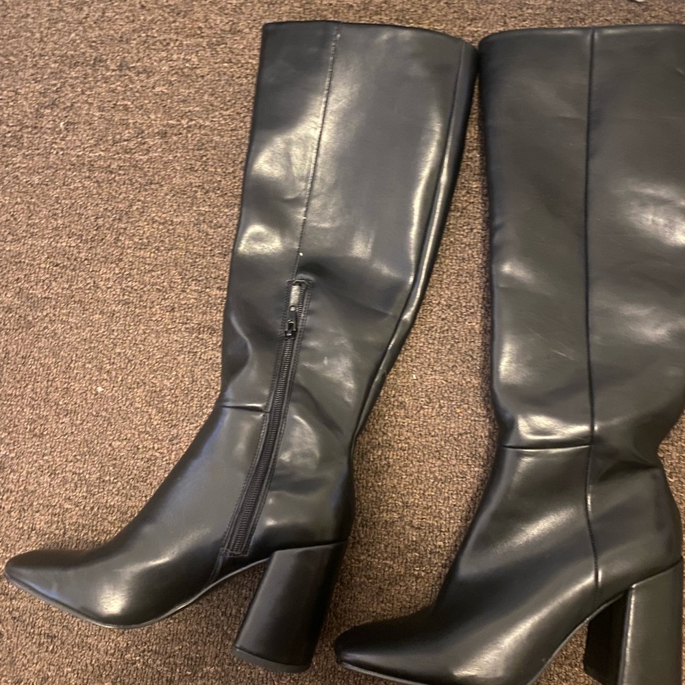 Never worn madden girl under the knee boots